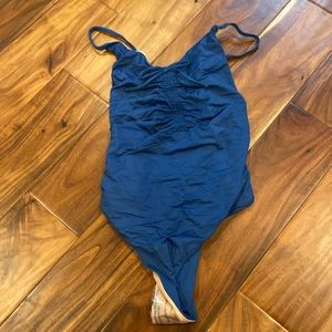 J crew playa rockaway ruched one-piece swimsuit